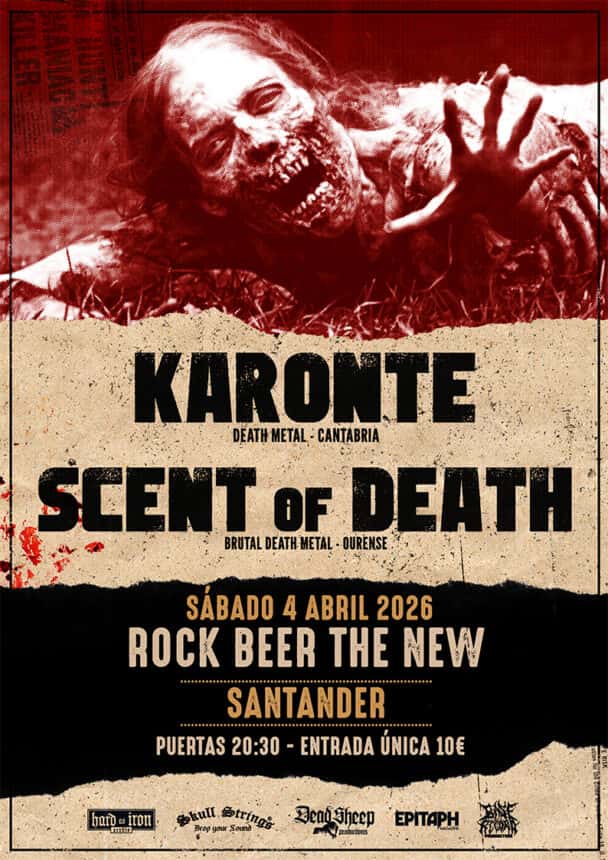 Noche de Metal con Karonte y Scent of Death
