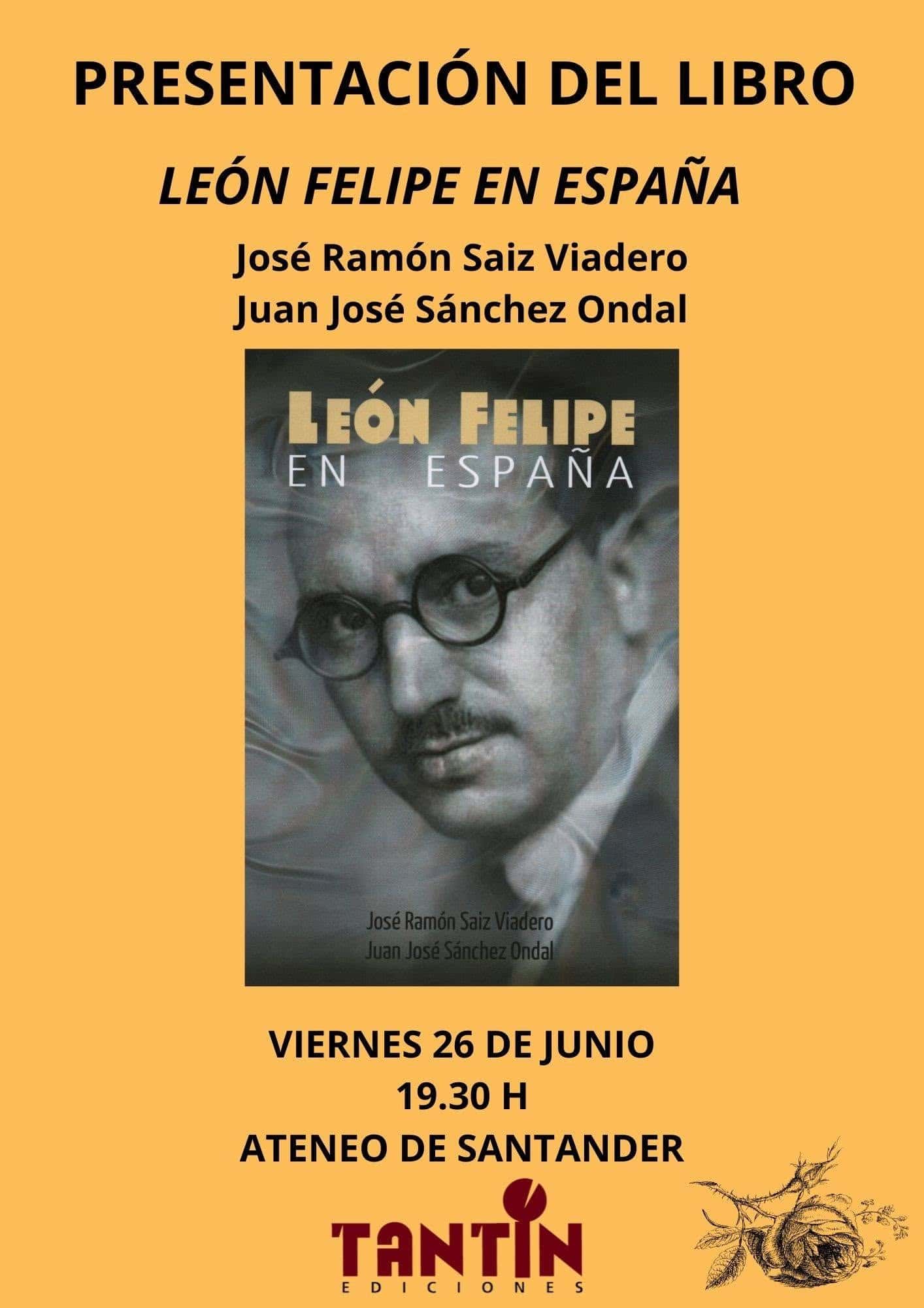 Presentación del libro 'León Felipe en España'