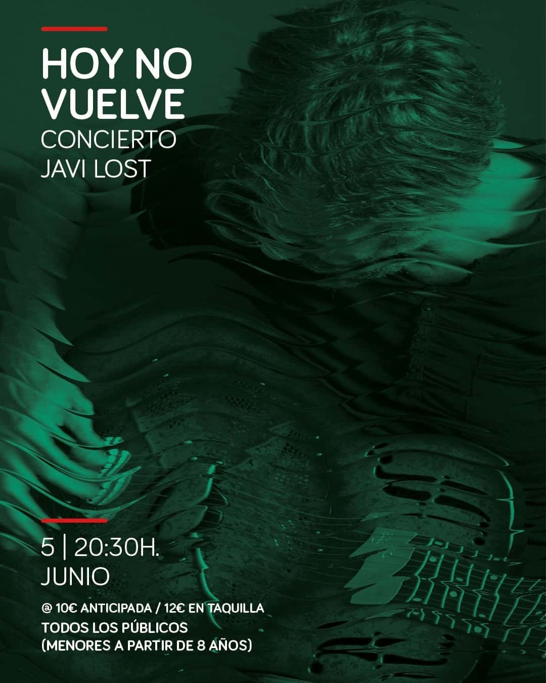 Javi Lost presenta en directo 'Hoy no vuelve'