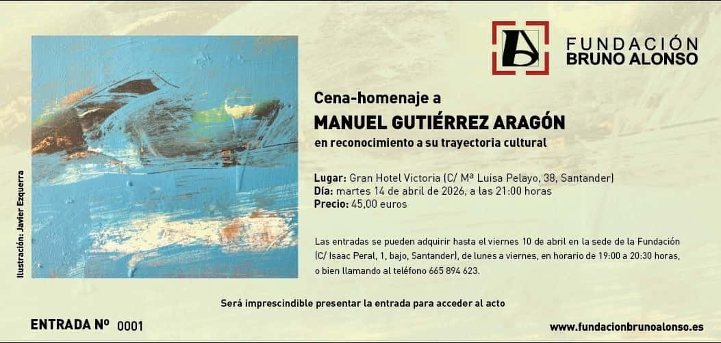 Cena Homenaje a Manuel Gutiérrez Aragón