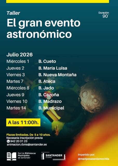 Taller El gran evento astronómico