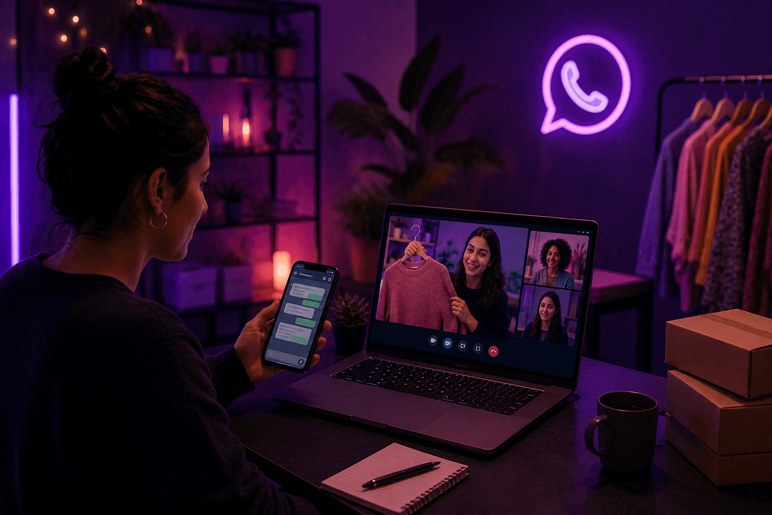 Atención al cliente con WhatsApp y videollamadas