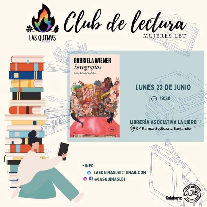 Club de Lectura para mujeres LBT de Las Quimas: Sexografías