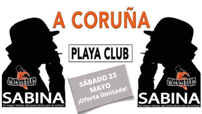 Tributo a Sabina con Jimenos Band