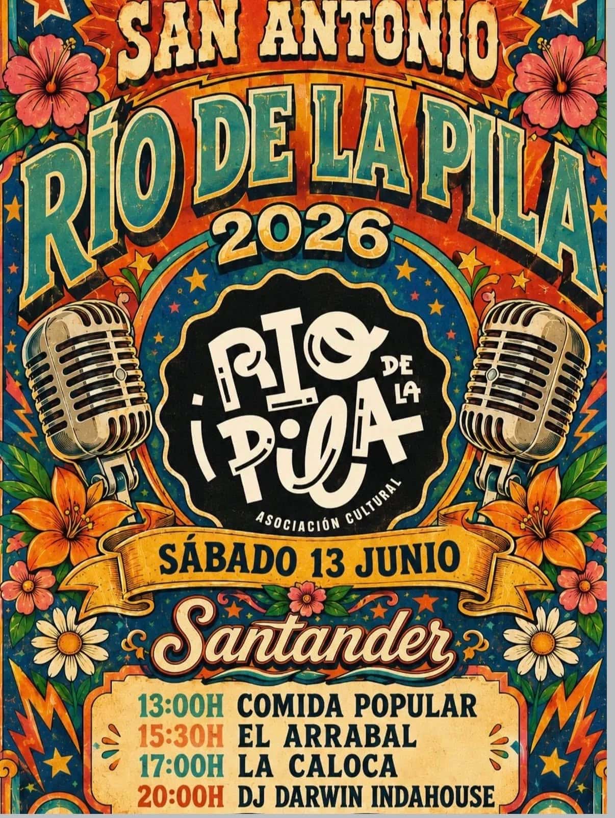 Fiestas de San Antonio en el Río de la Pila 2026