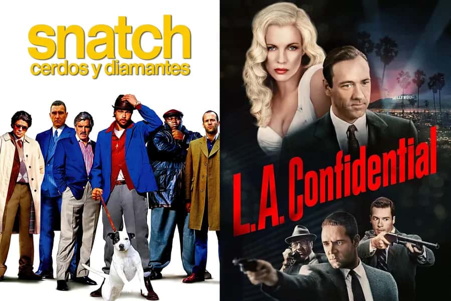 Snatch. Cerdos y diamantes + L.A. Confidential