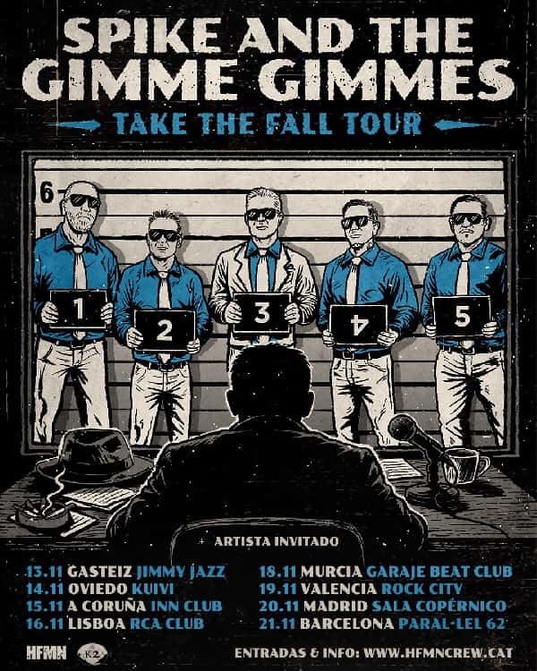 Spike and the Gimme Gimmes - Take The Fall Tour