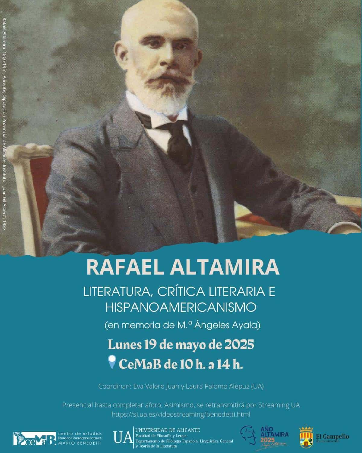Rafael Altamira: Literatura, crítica literaria e hispanoamericanismo