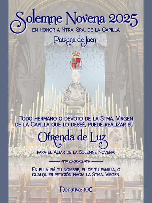 Solemne Novena a la Patrona de Jaén