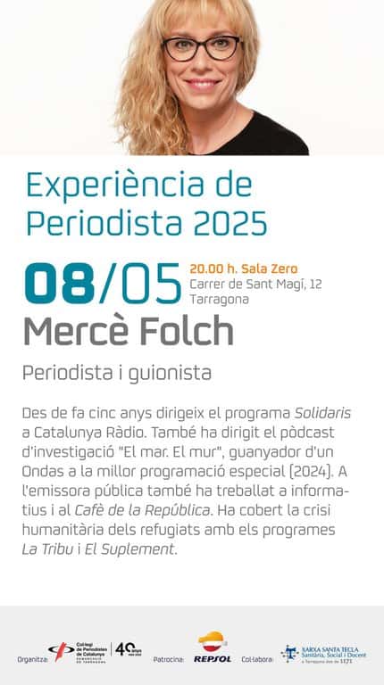 L'Experiència de periodista, Mercè Folch