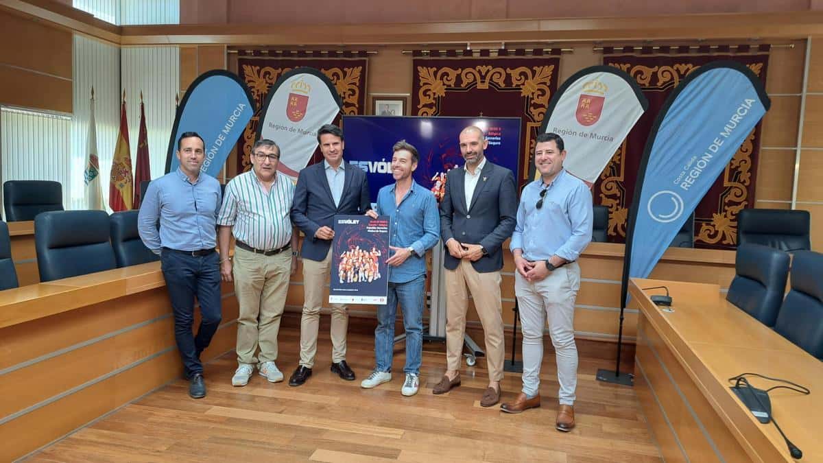Partido amistoso de voleibol España vs Bélgica