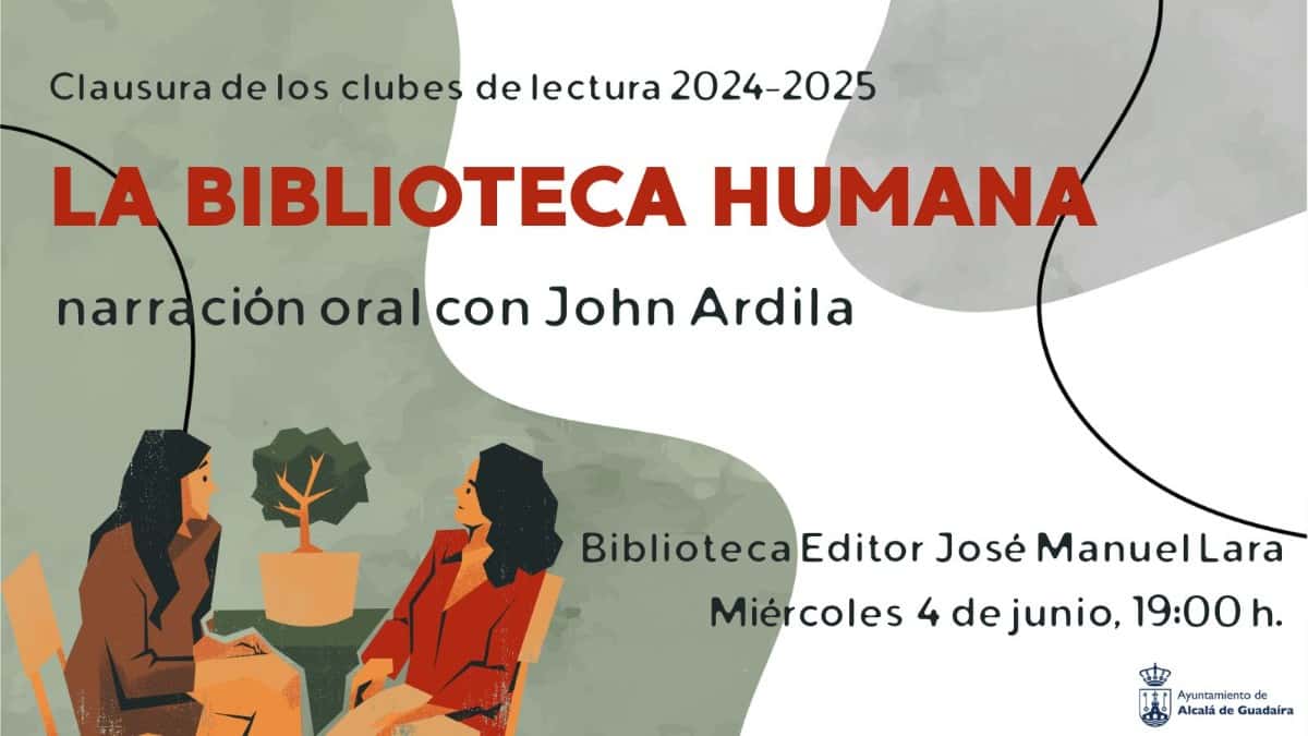 La biblioteca humana: narración oral con John Ardila