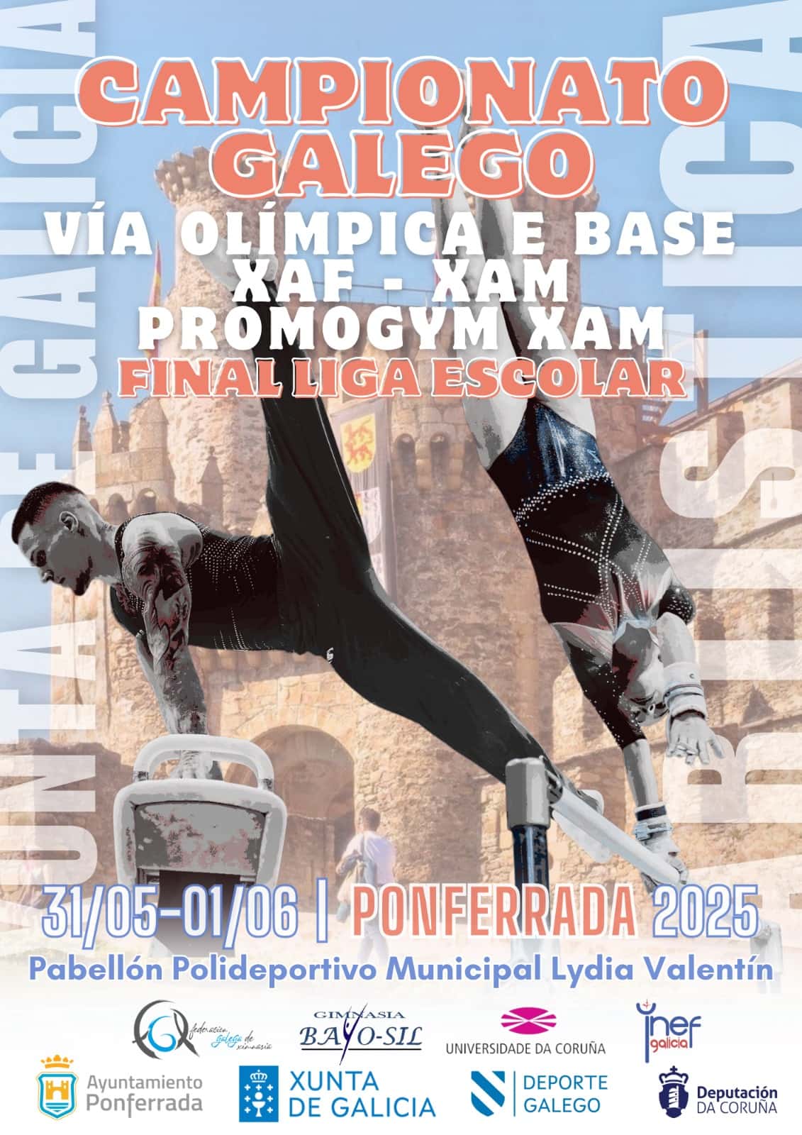 CAMPEONATO GALEGO VIA OLIMPICA E BASE XAF-XAM PROMOGYM XAM FINAL LIGA ESCOLAR