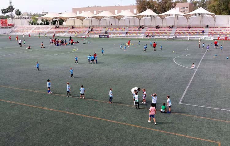 Clausura de la liga de colegios de la Escuela Municipal de Fútbol