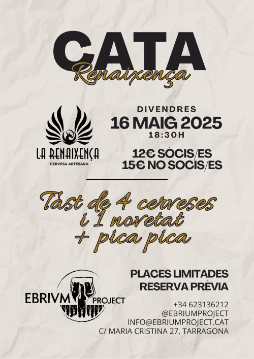 Tast de les Cerveses Artesanes LA RENAIXENÇA