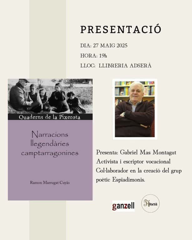 Presentació del llibre "Narracions llegendàries camptarragonines"