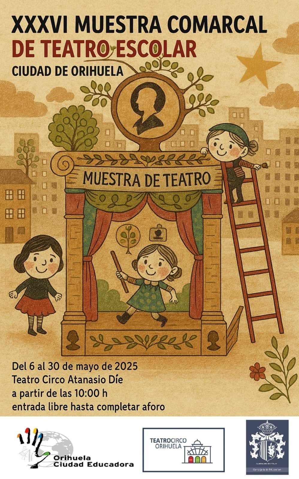 Representación de las obras de teatro 'Te pillé caperucita', 'La flauta mágica' y 'Romeo y Julieta'