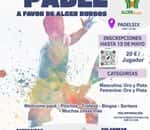 II Torneo solidario de Pádel a favor de Alcer Burgos