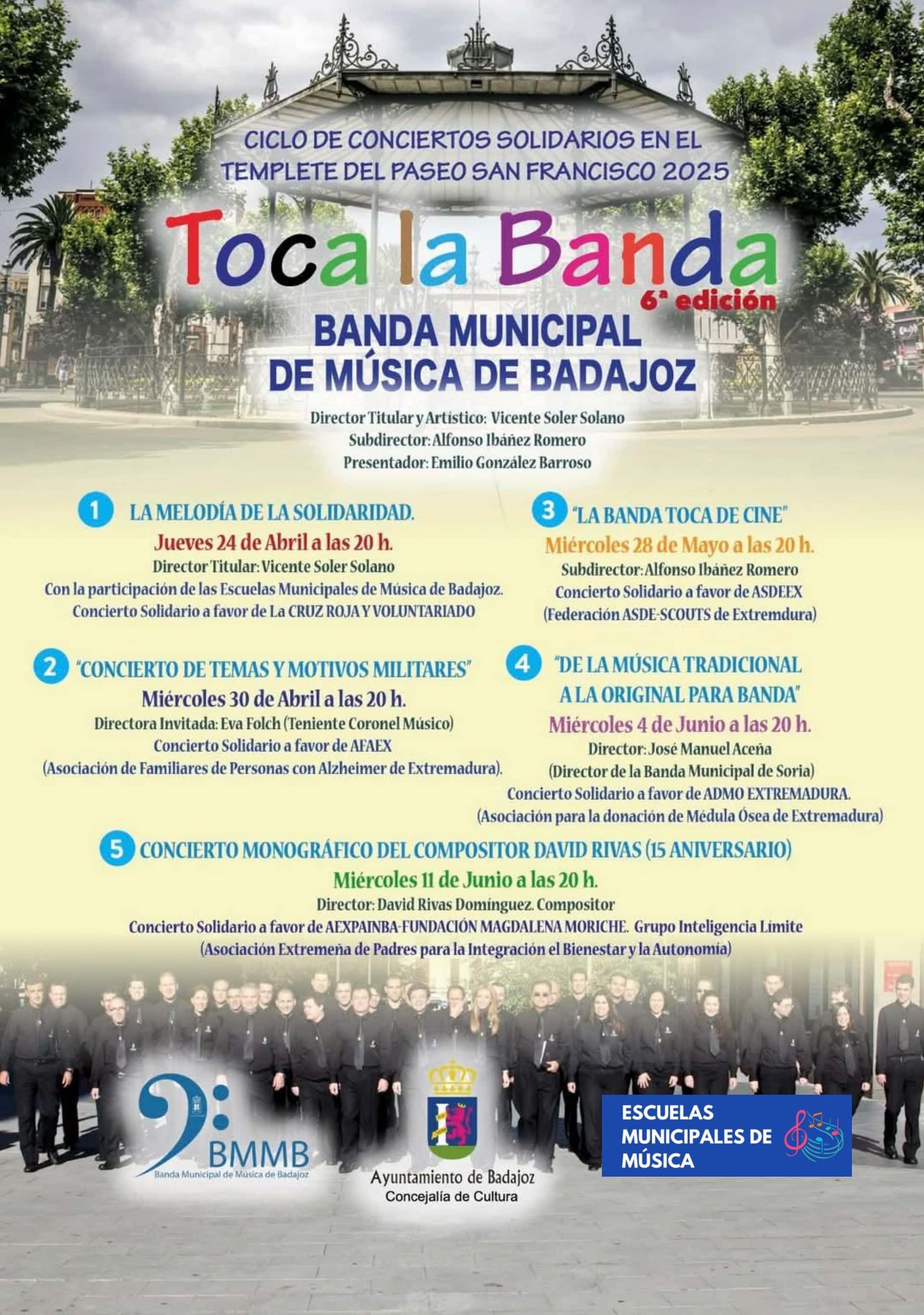 TOCA LA BANDA: 'MONOGRÁFICO DEL COMPOSITOR DAVID RIVAS´