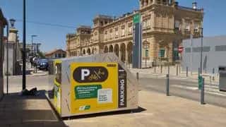 Las bicis se suman a la protesta del tren