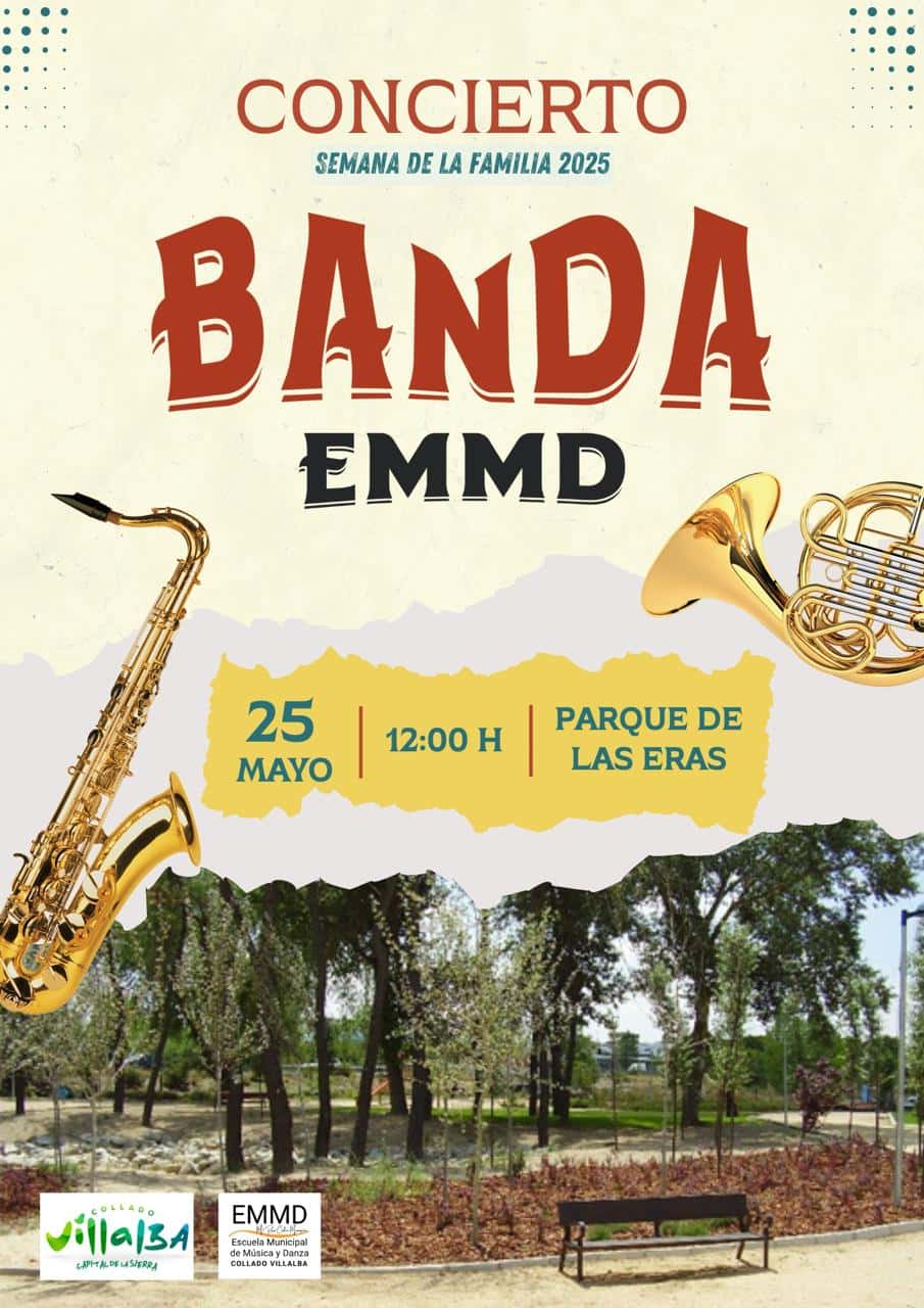 Concierto familiar al aire libre de la EMMD