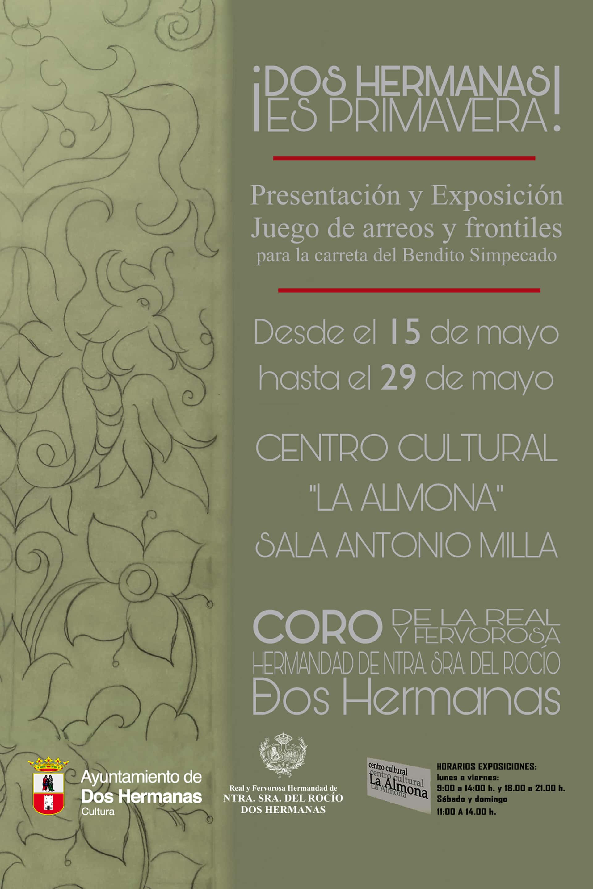 Presentación y Exposición Juegos de arreos y frontiles para la carreta del Bendito Simpecado