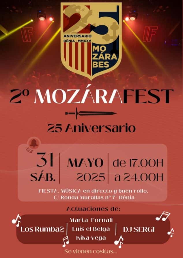 25 Aniversario de la filà Mozárabes