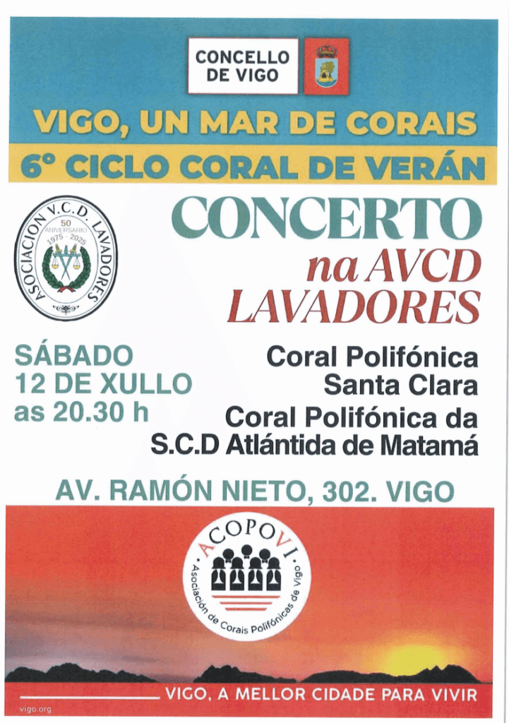 Actuación de Corales Polifónicas
