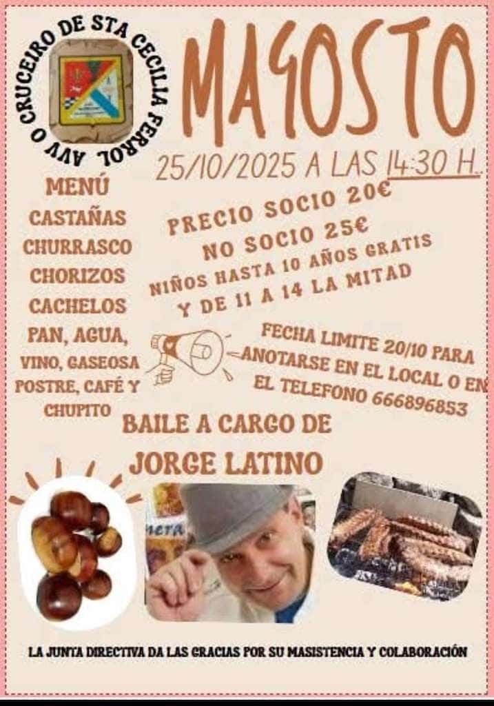 Magosto da A.V.V. O Cruceiro de Santa Cecilia