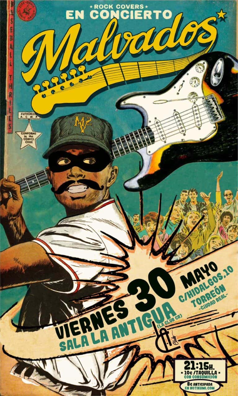 Malvados tocan grandes temas del rock en La Antigua