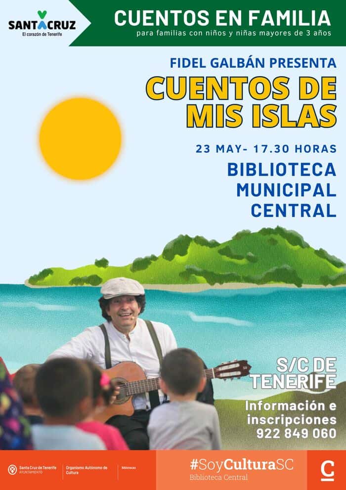 Cuentos de mis islas con Fidel Galbán