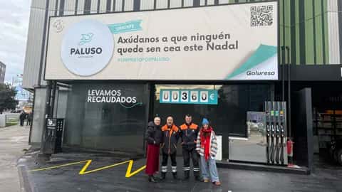 Contador solidario gigante