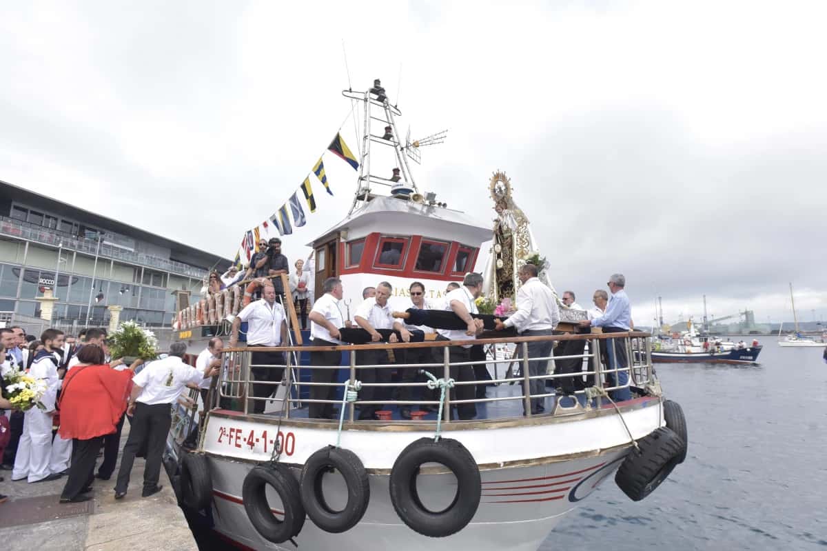 Procesión por el Día de la Virgen del Carmen
