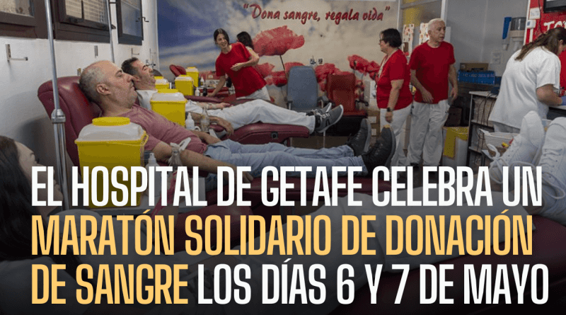 Maratón solidario de donación de sangre