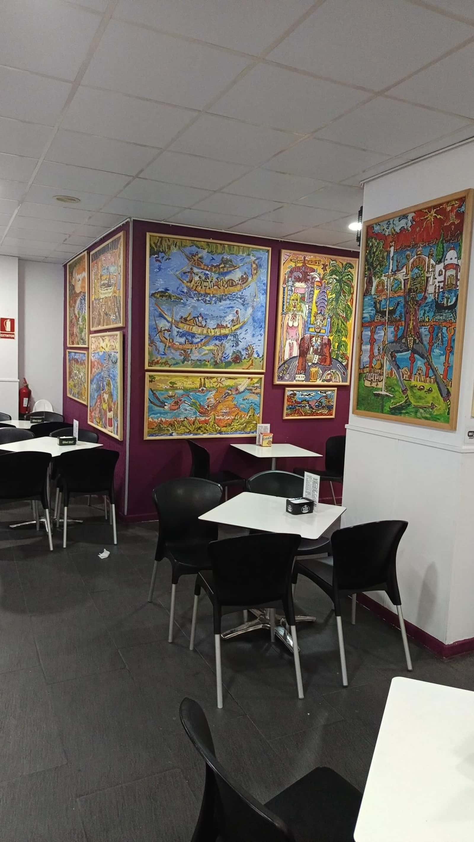 Exposición de pintura de Ángel Lara