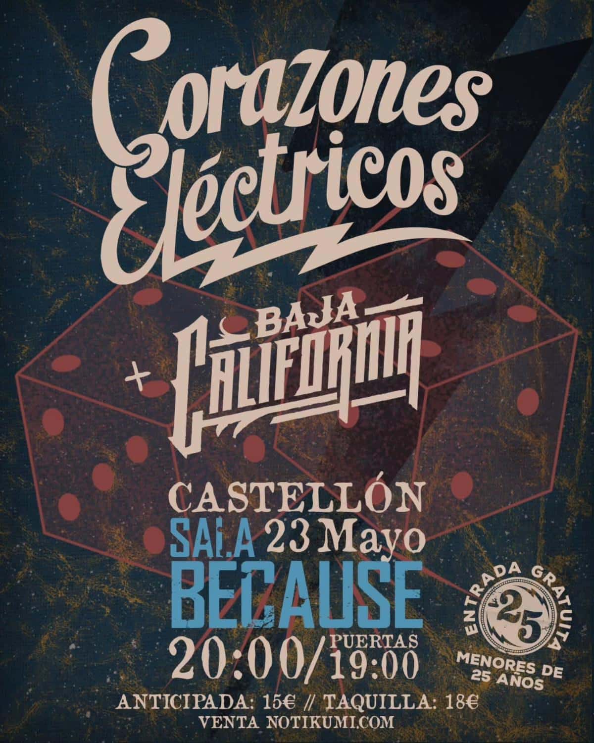 Corazones Eléctricos + Baja California