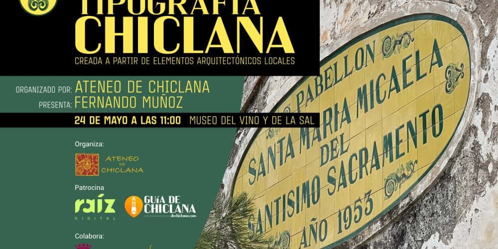 Presentación Tipografía «Chiclana»