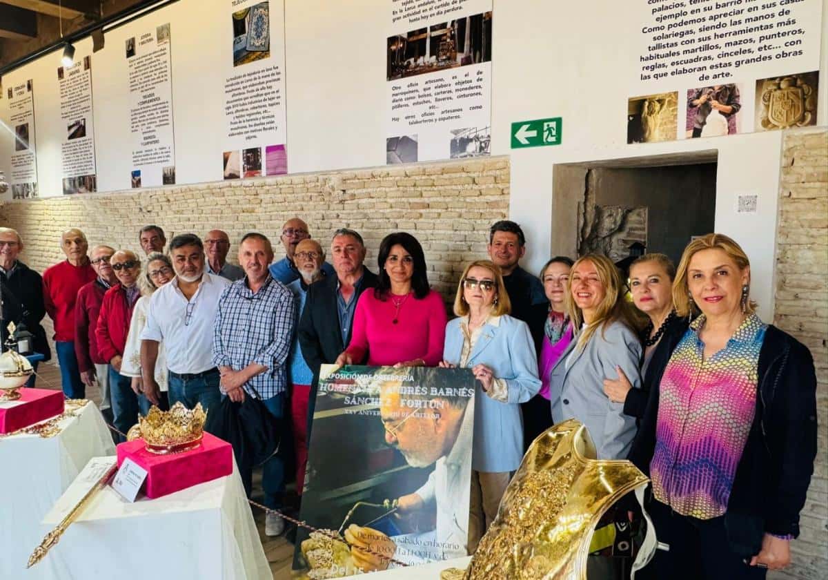 Homenaje al orfebre Andrés Barnés