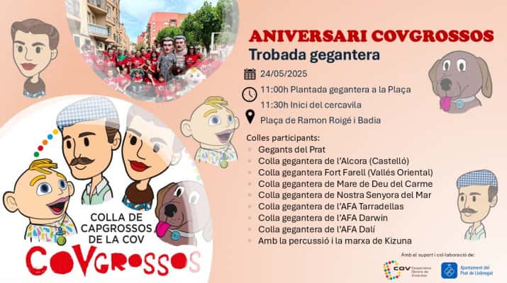 Aniversari Covgrossos - Colla Capgrossos i Gegantons