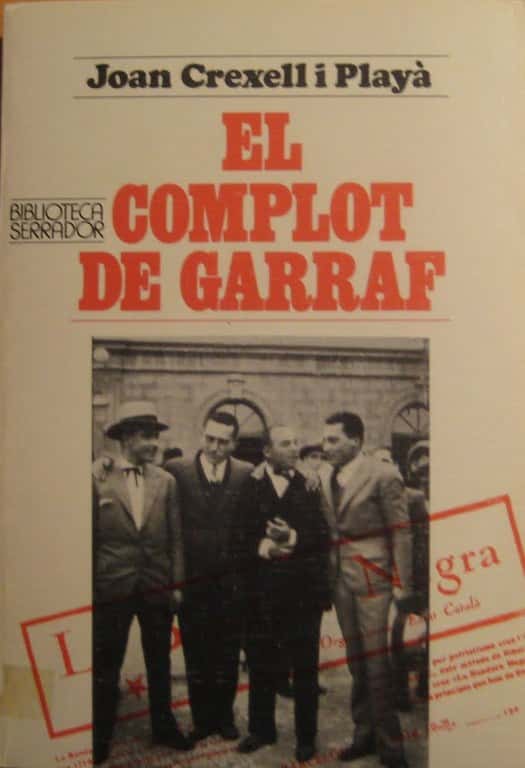 Presentació del llibre El complot de Garraf