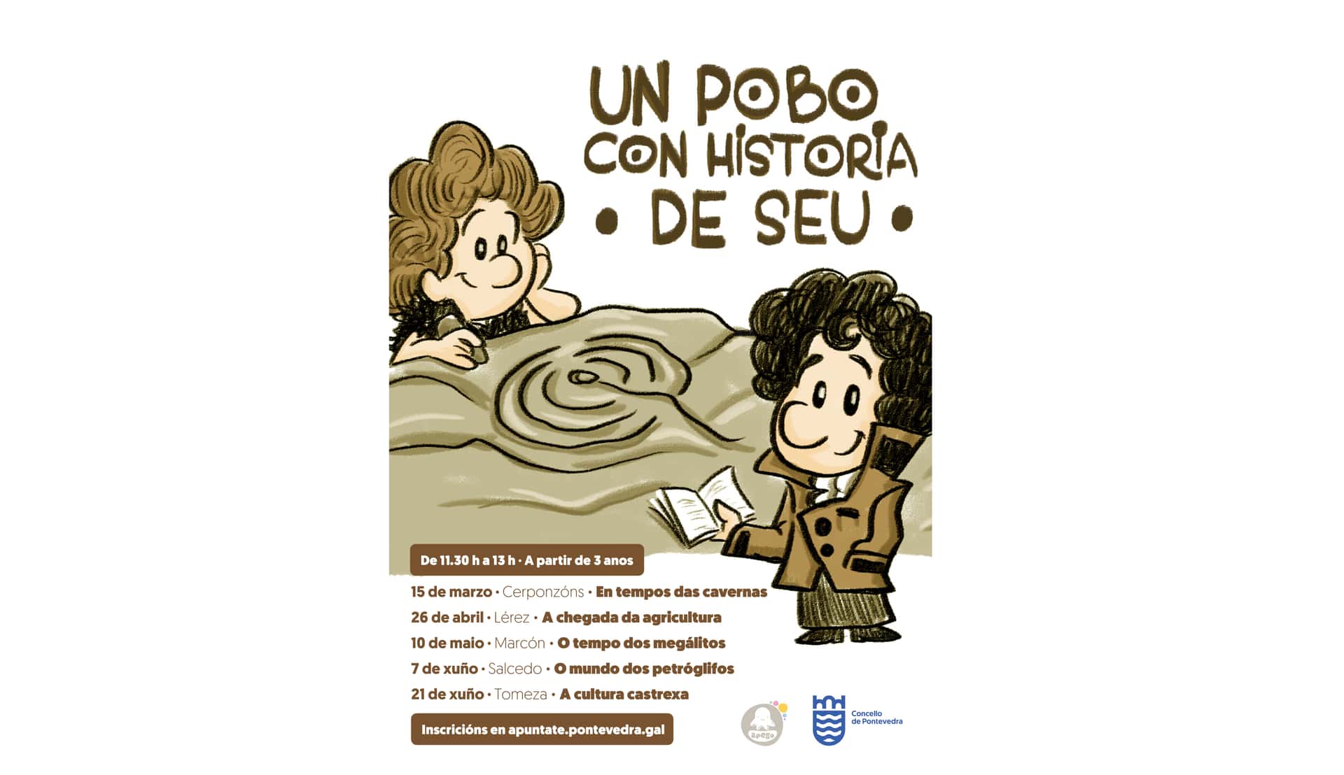 'Un pobo con historia de seu'. La Edad de Bronce: el mundo de los petroglifos
