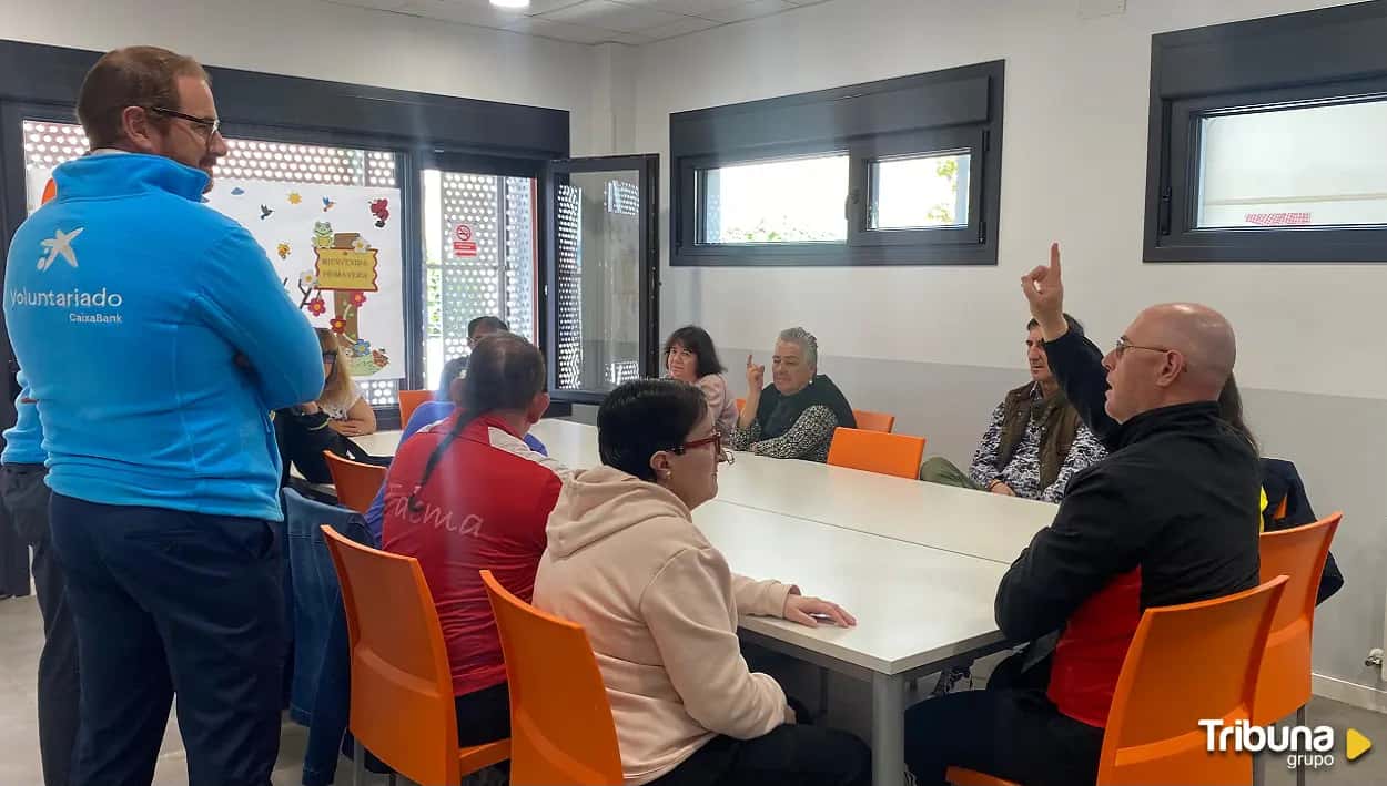 Jornada de educación financiera de Caixabank en FAEMA
