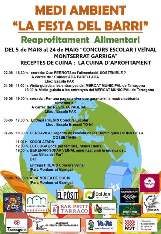 Primera jornada de Medi Ambient "La Festa del Barri"