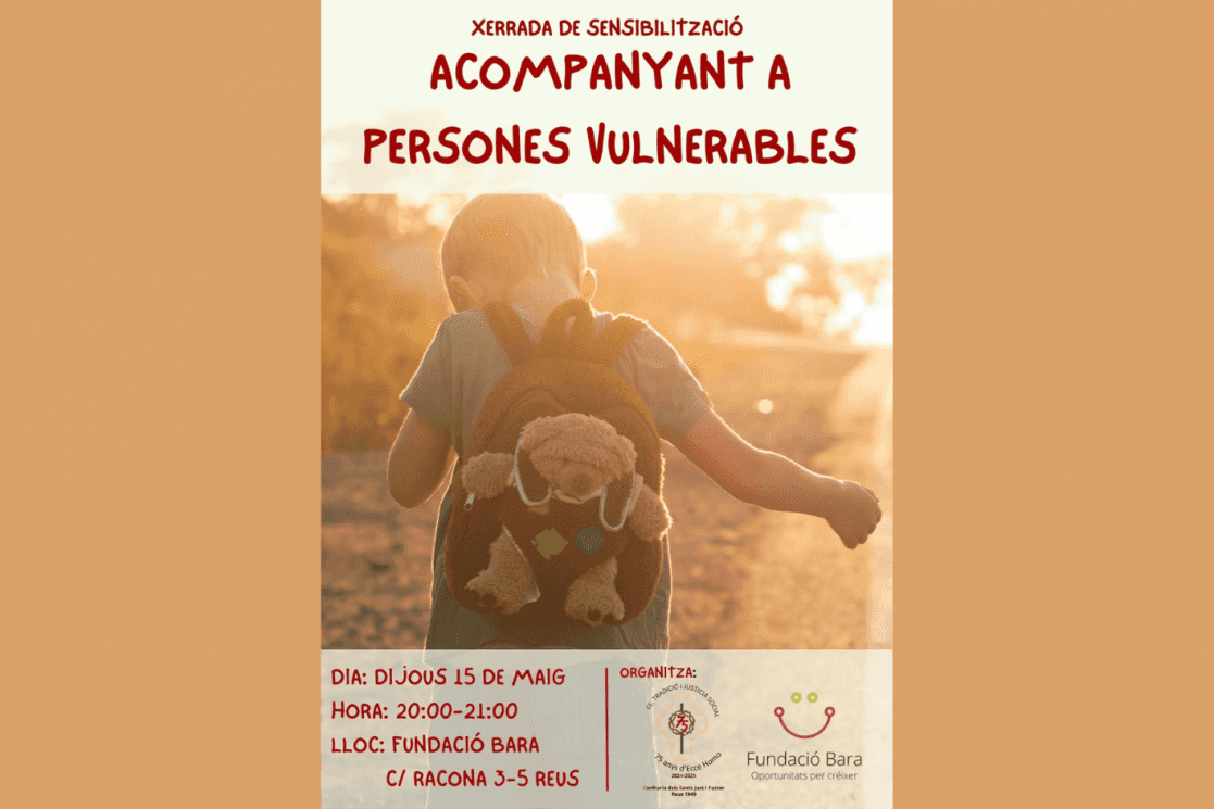 Xerrada sobre el projecte de caritat de la Confraria dels Sants Just i Pastor