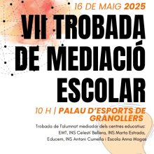 VII Trobada de mediació escolar
