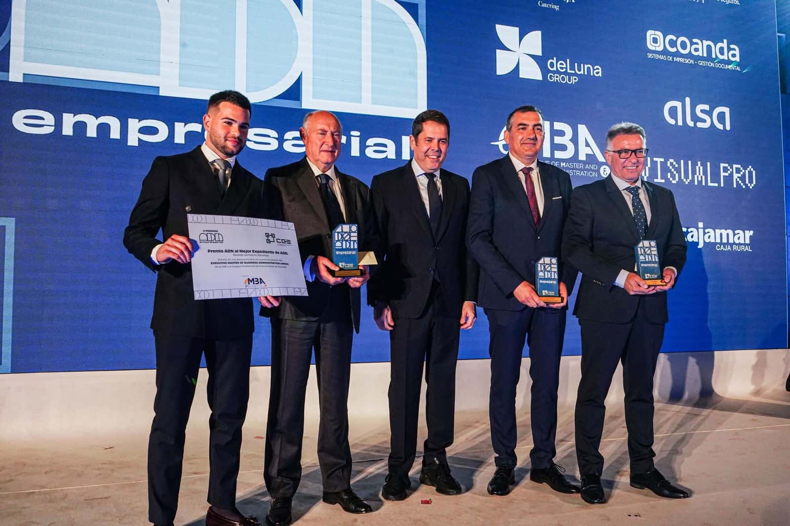 Gala de los premios ADN Empresarial