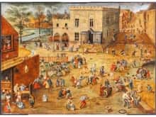 ¿Te cuento un cuadro?: Juego de niños de Brueghel. Taller Arte en Familia