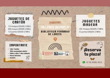 Taller familiar de juguetes de madera