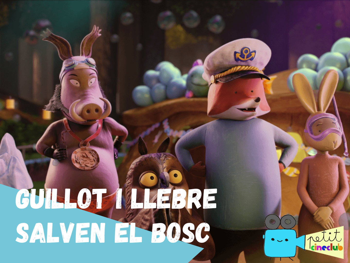 Petit Cineclub: Guillot i llebre salven el bosc