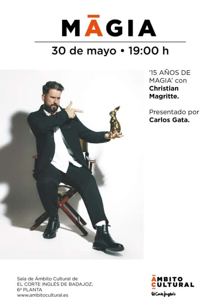 Christian Magritte ’15 años de magia’